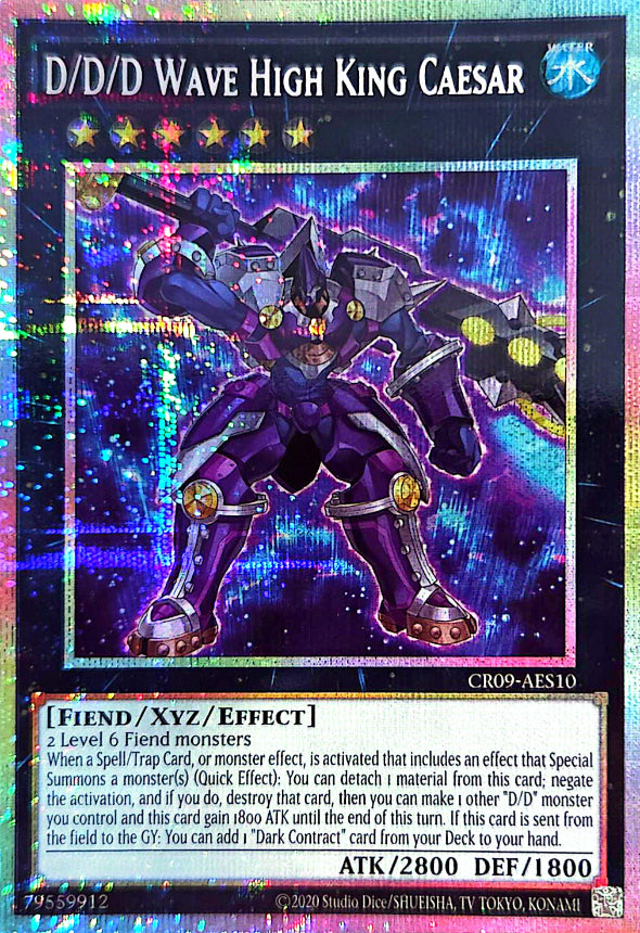 CR09-AES10 D/D/D Wave High King Caesar [PSR]
