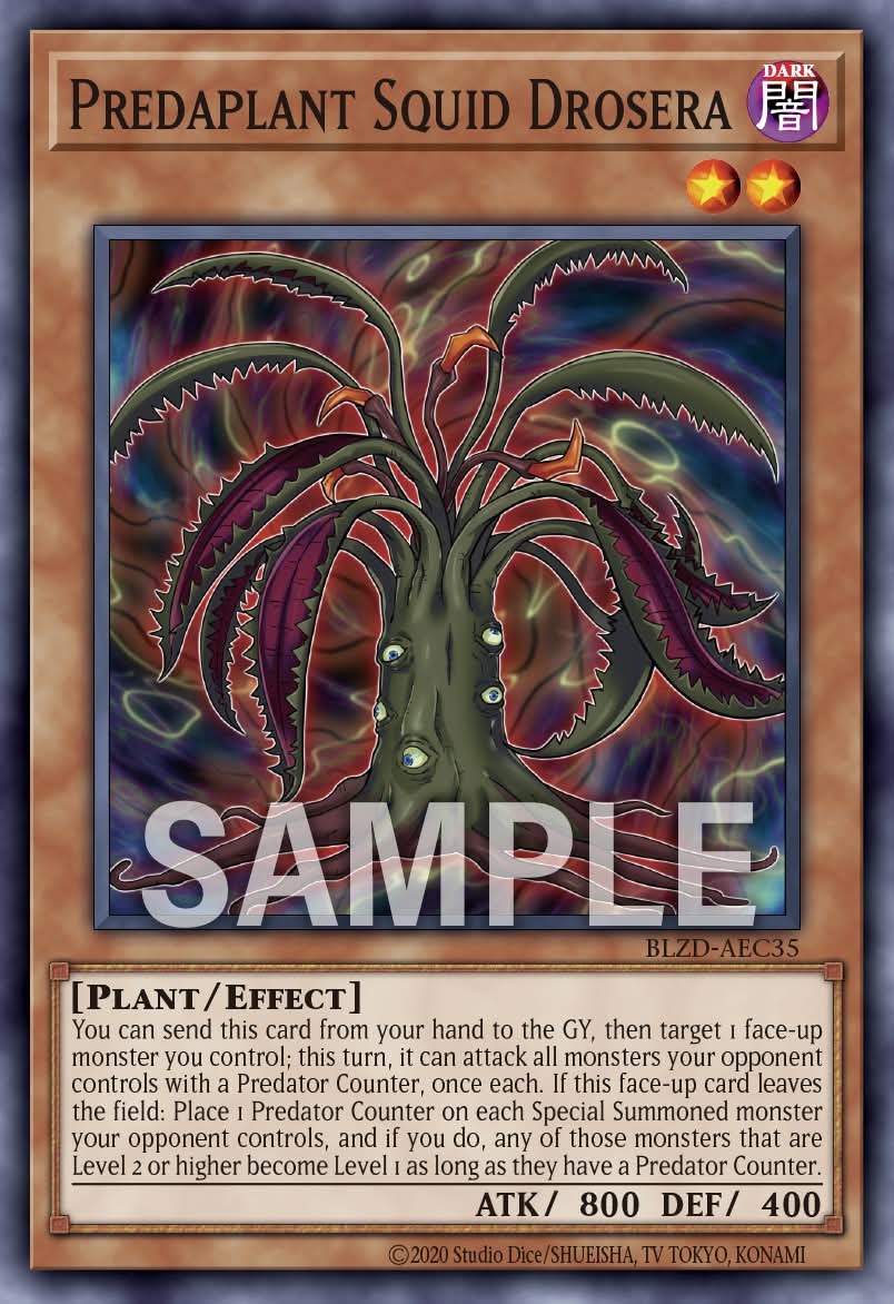 BLZD-AEC35 Predaplant Squid Drosera [C]