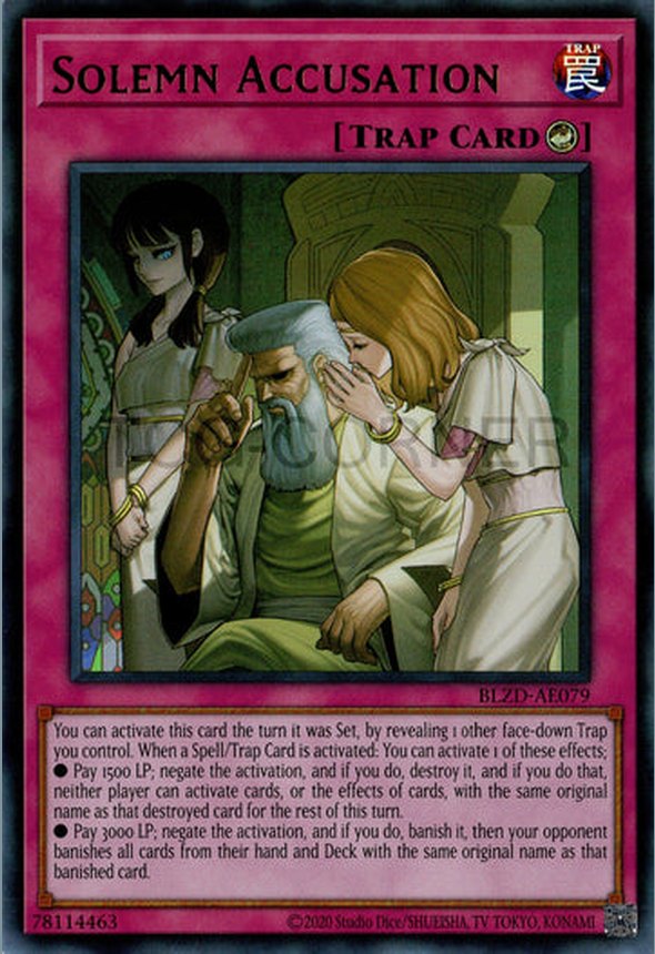 BLZD-AE079 Solemn Accusation [UR]