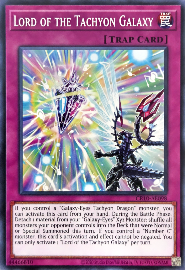 CR10-AE098 Lord of the Tachyon Galaxy [C]