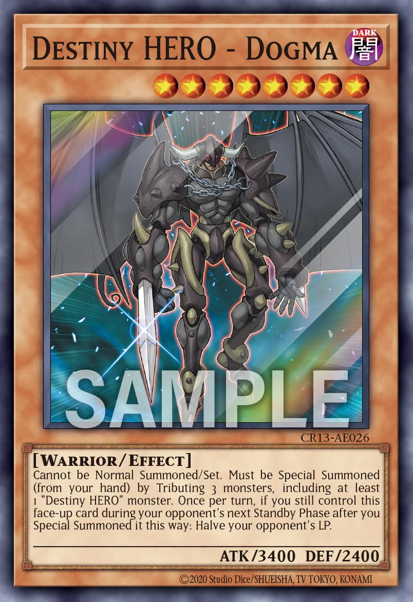 CR13-AE026 Destiny HERO - Dogma [SR]