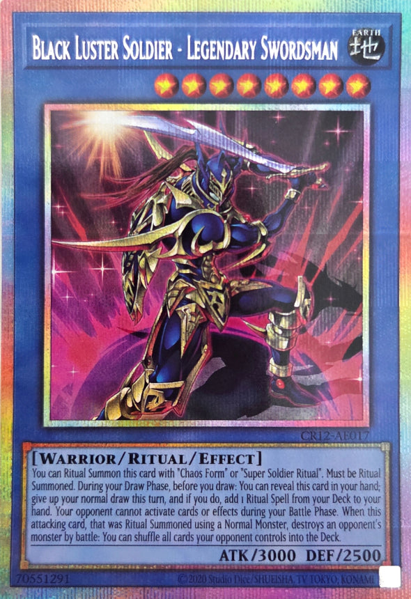 CR12-AE017 Black Luster Soldier - Legendary Swordsman [PSR]