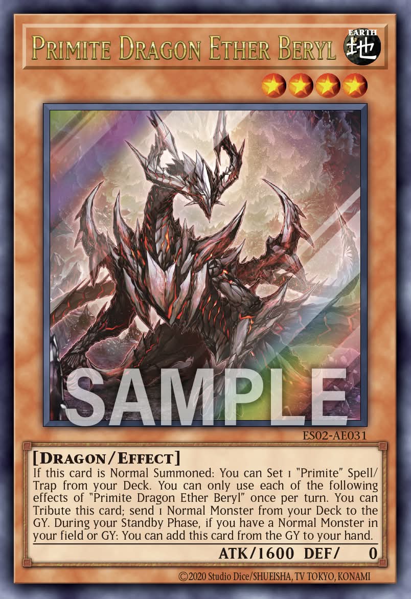 ES02-AE031 Primite Dragon Ether Beryl [UR]