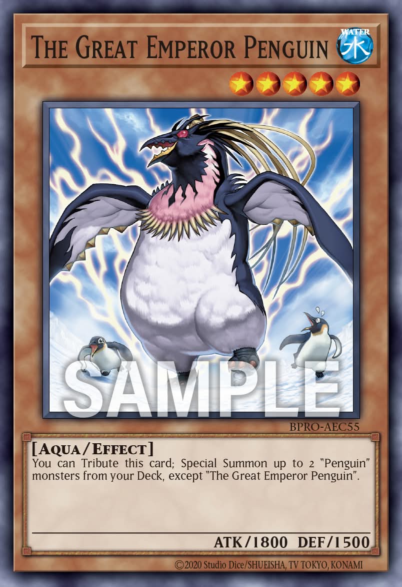 BPRO-AEC55 The Great Emperor Penguin [C]