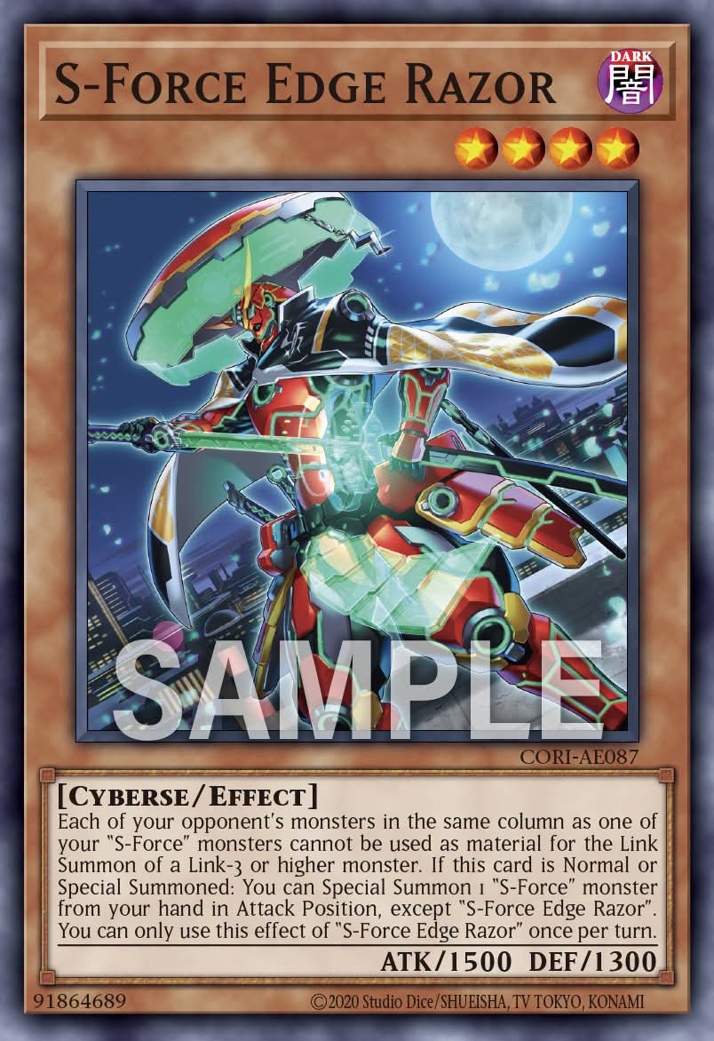 CORI-AE087 S-Force Edge Razor [C]