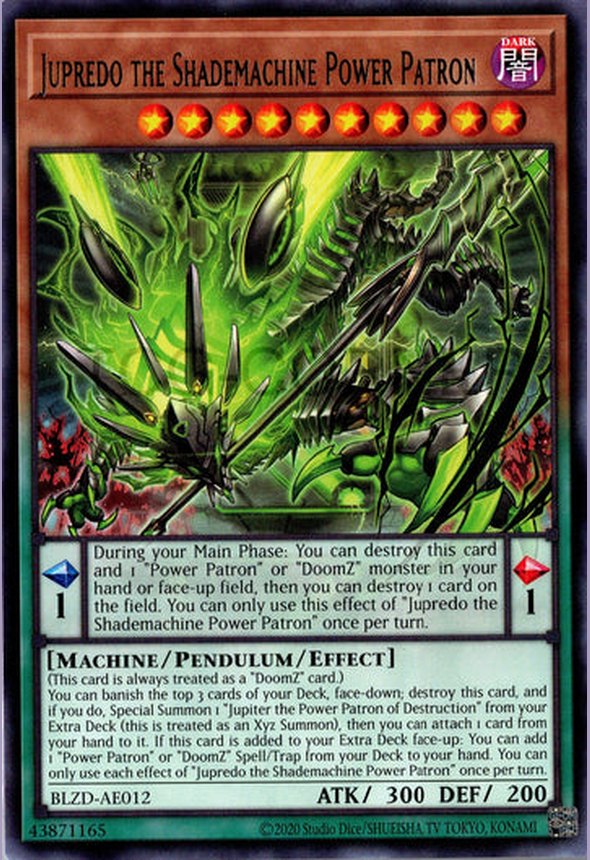 BLZD-AE012 Jupredo the Shademachine Power Patron [R]