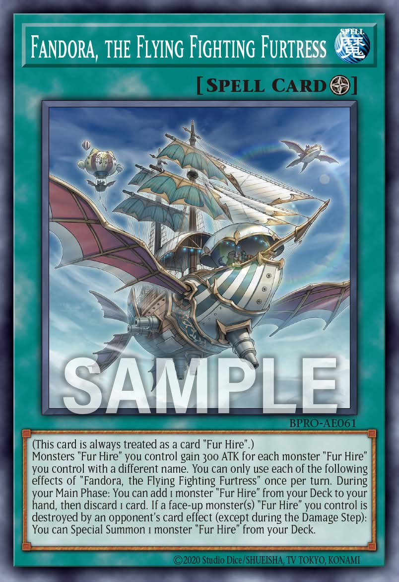 BPRO-AE061 Fandora, the Flying Fighting Furtress [C]