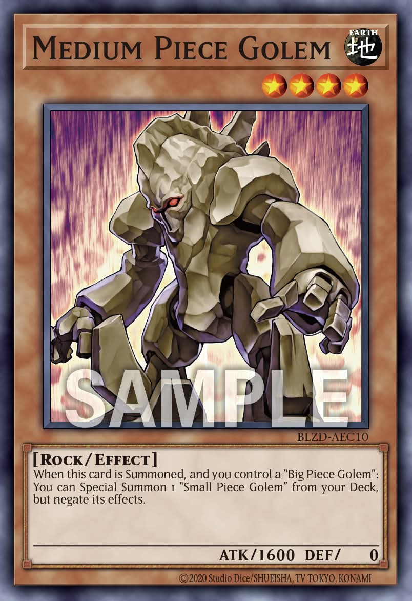 BLZD-AEC10 Medium Piece Golem [C]