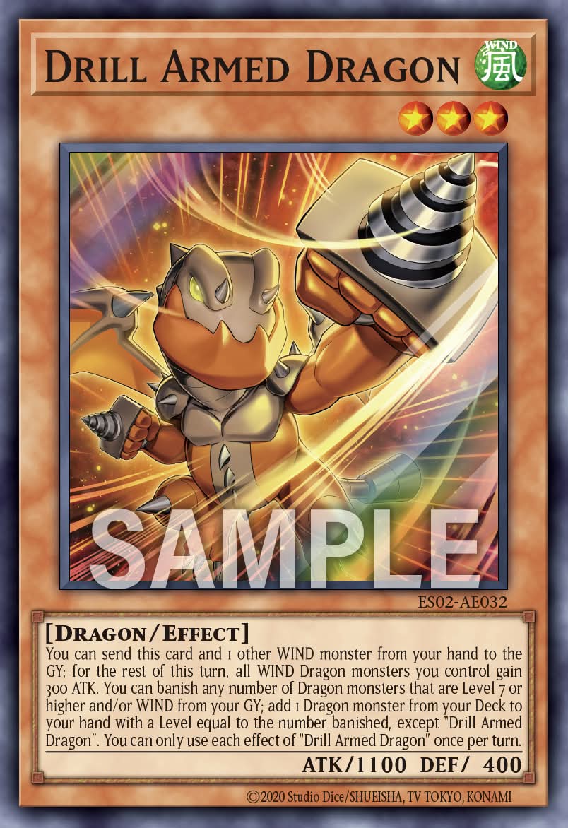 ES02-AE032 Drill Armed Dragon [SR]