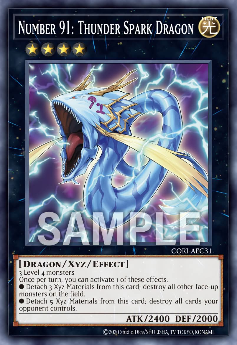CORI-AEC31 Number 91: Thunder Spark Dragon [C]