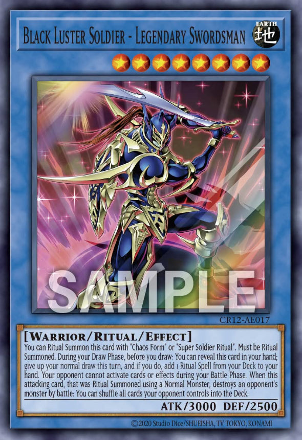 CR12-AE017 Black Luster Soldier - Legendary Swordsman [SR]