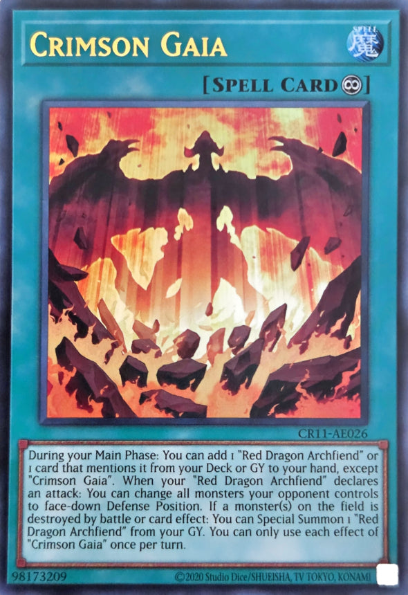 CR11-AE026 Crimson Gaia [UR]