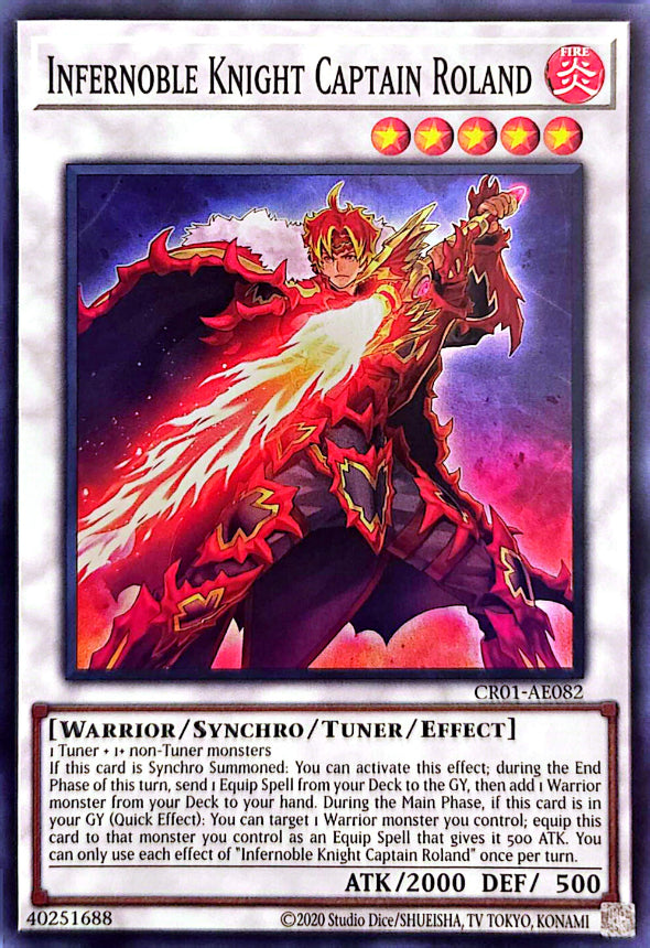 CR01-AE082 Infernoble Knight Captain Roland [SR]