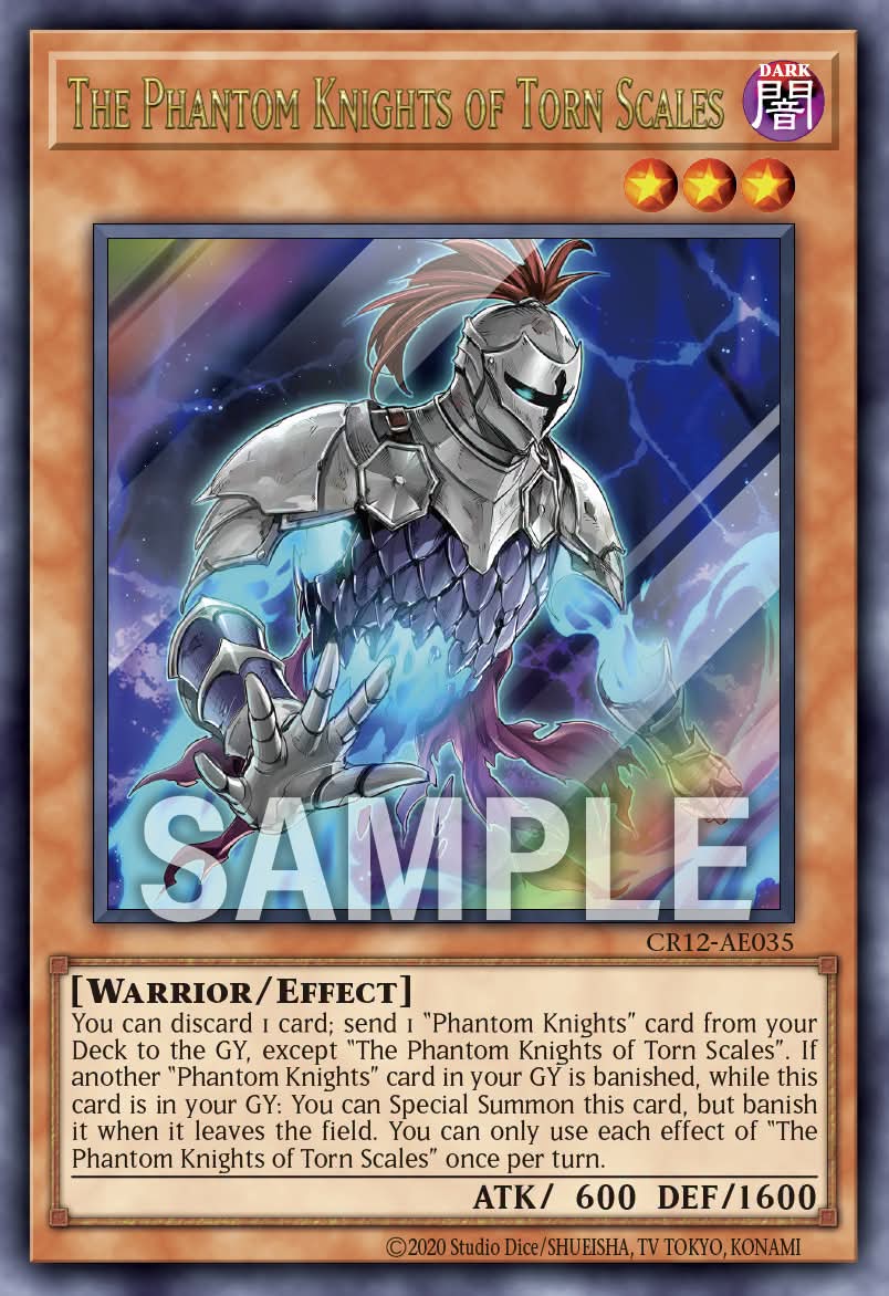 CR12-AE035 The Phantom Knights of Torn Scales [UR]