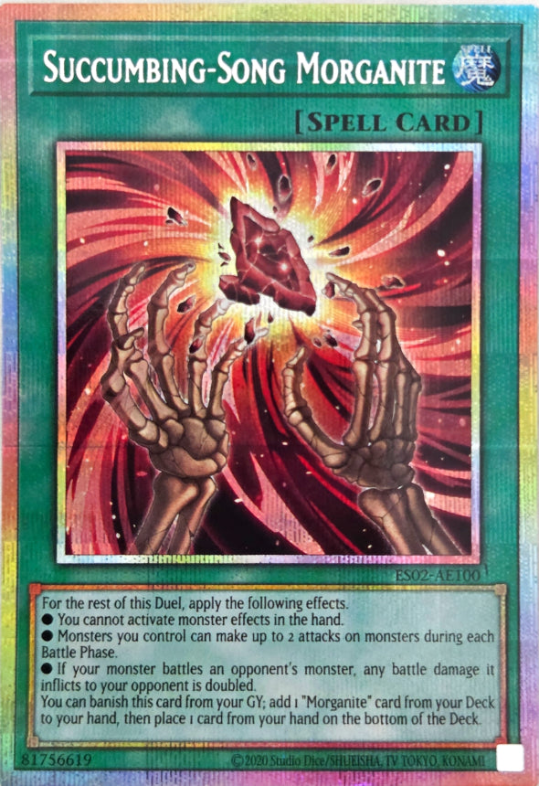 ES02-AE100 Succumbing-Song Morganite [PSR]