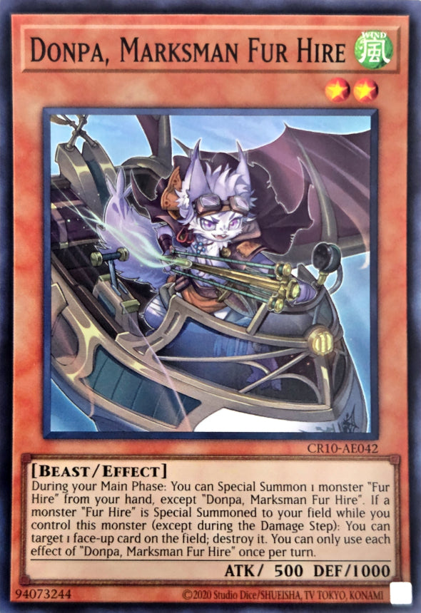 CR10-AE042 Donpa, Marksman Fur Hire [SR]