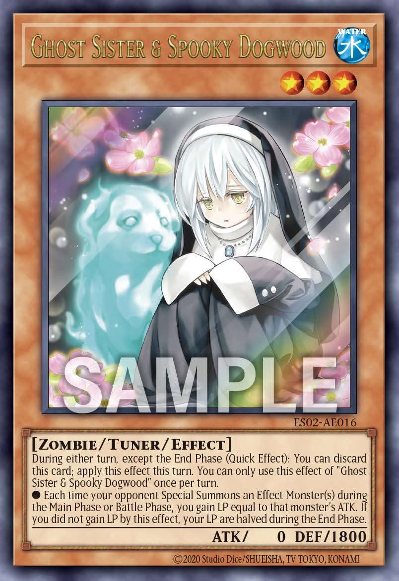 ES02-AE016 Ghost Sister & Spooky Dogwood [SCR]