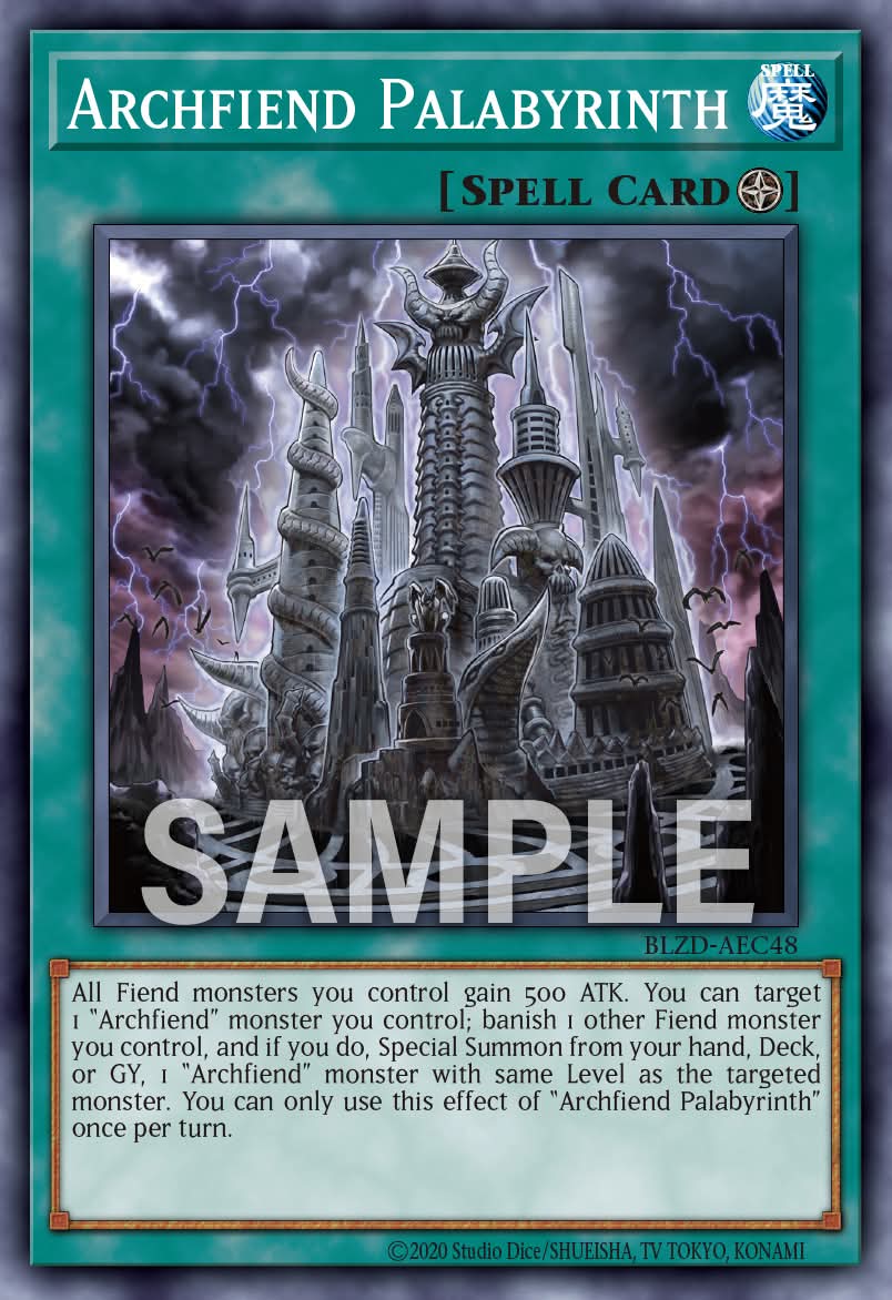BLZD-AEC48 Archfiend Palabyrinth [C]