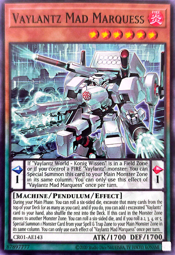 CR01-AE143 Vaylantz Mad Marquess [C]