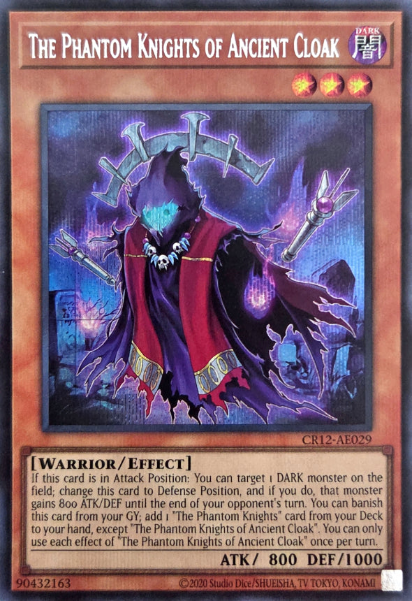 CR12-AE029 The Phantom Knights of Ancient Cloak [SCR]