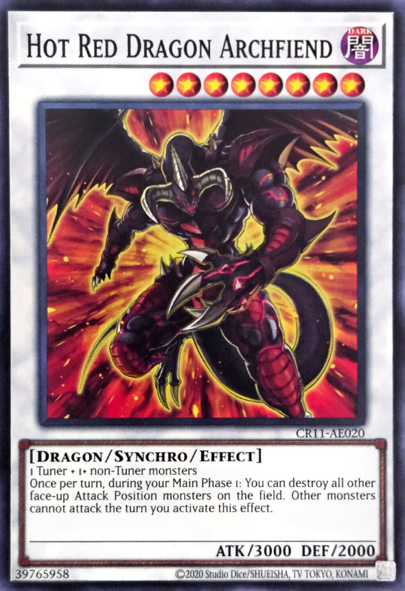 CR11-AE020 Hot Red Dragon Archfiend [C]