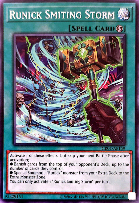 CR01-AE159 Runick Smiting Storm [C]