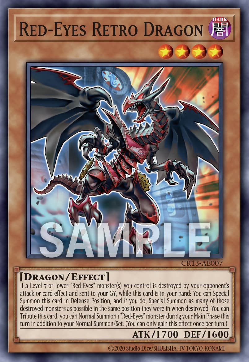 CR13-AE007 Red-Eyes Retro Dragon [C]
