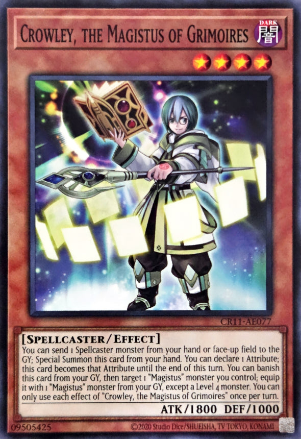 CR11-AE077 Crowley, the Magistus of Grimoires [C]