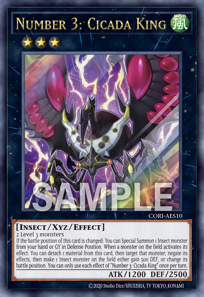 CORI-AES10 Number 3: Cicada King [UR]