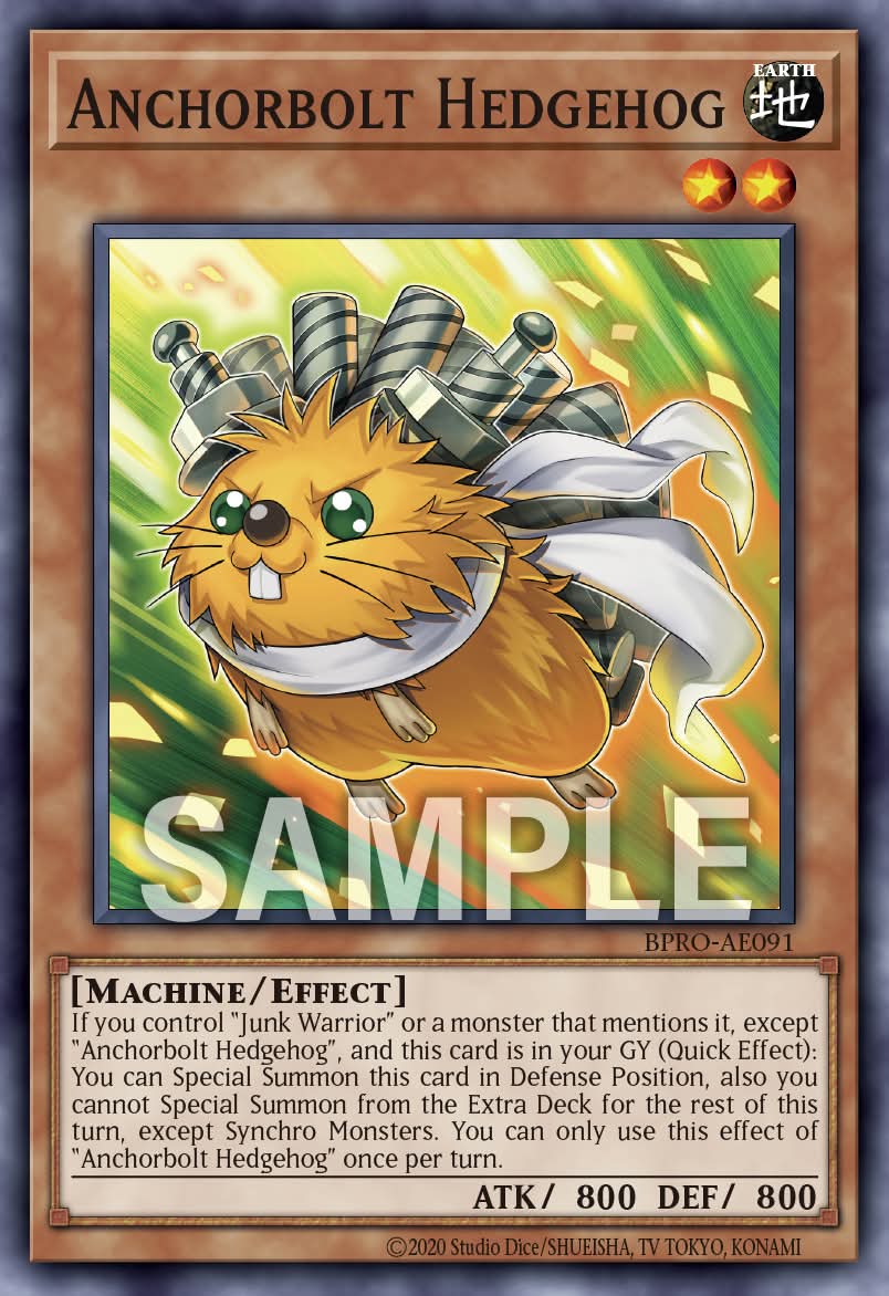BPRO-AE091 Anchorbolt Hedgehog [C]