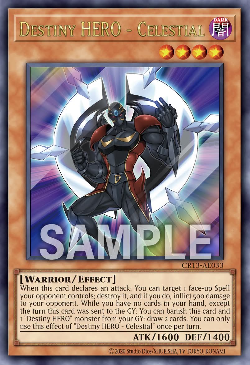 CR13-AE033 Destiny HERO - Celestial [UR]