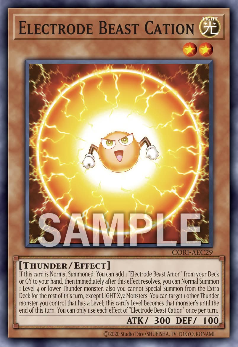 CORI-AEC29 Electrode Beast Cation [C]