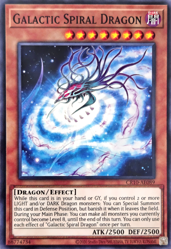 CR10-AE089 Galactic Spiral Dragon [C]