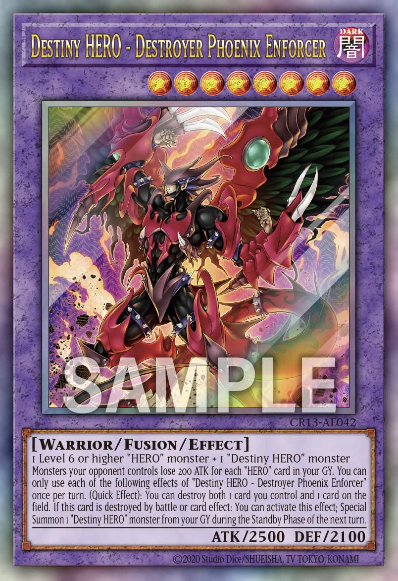 CR13-AE042 Destiny HERO - Destroyer Phoenix Enforcer [UL]