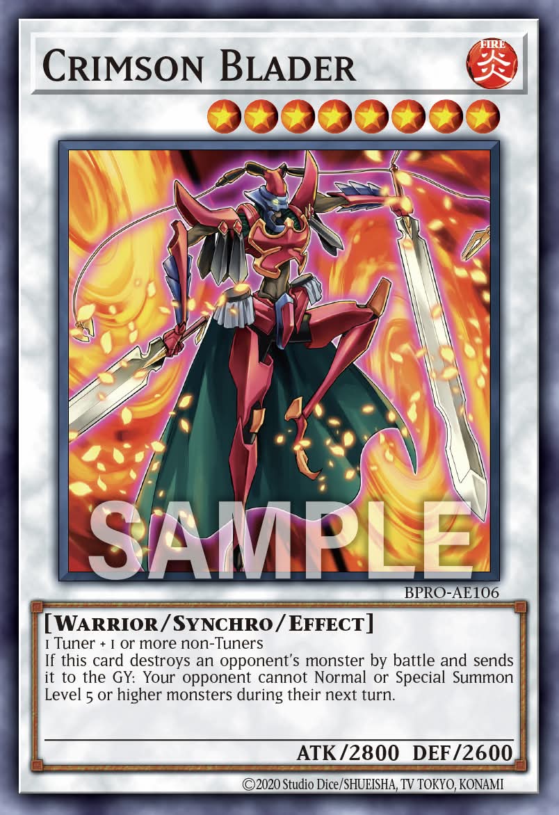 BPRO-AE106 Crimson Blader [C]
