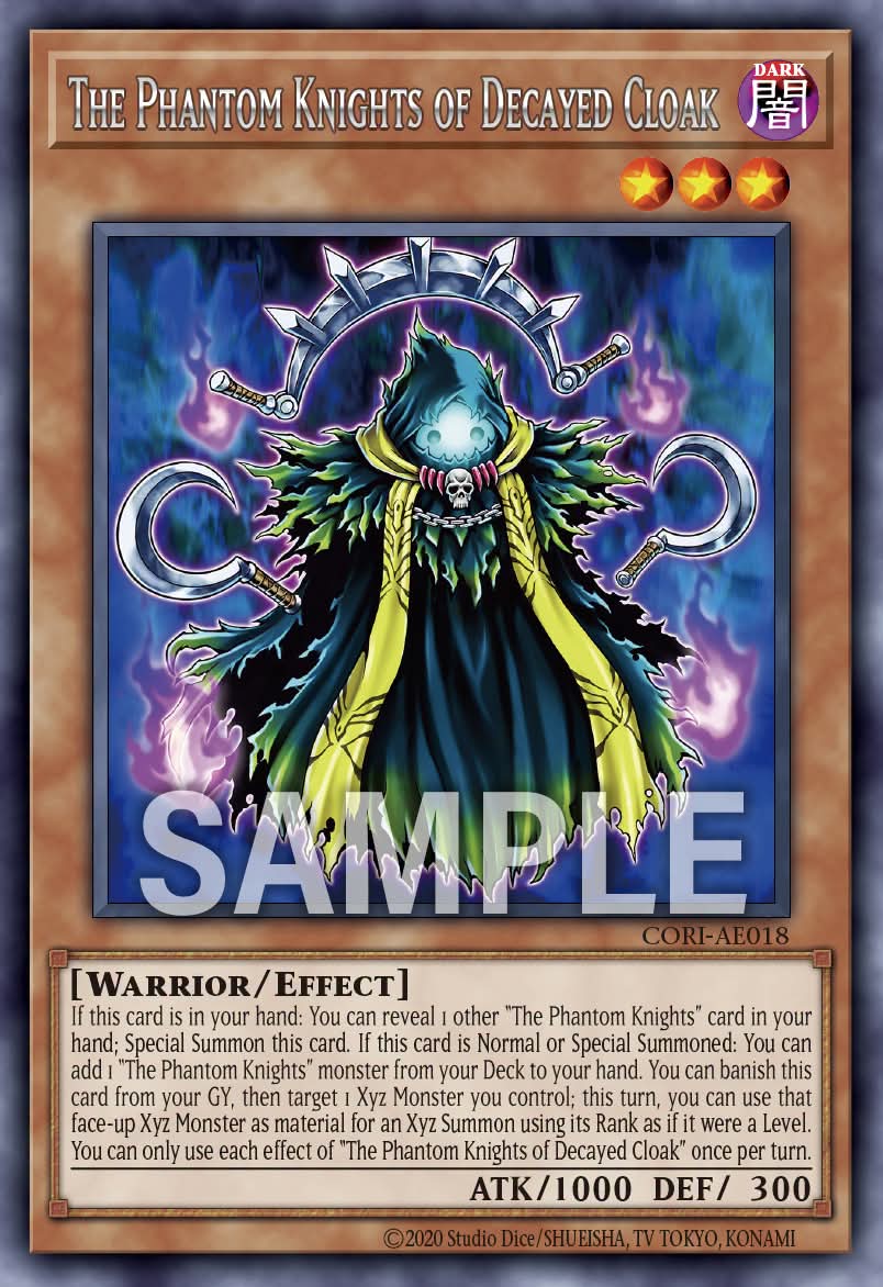 CORI-AE018 The Phantom Knights of Decayed Cloak [R]