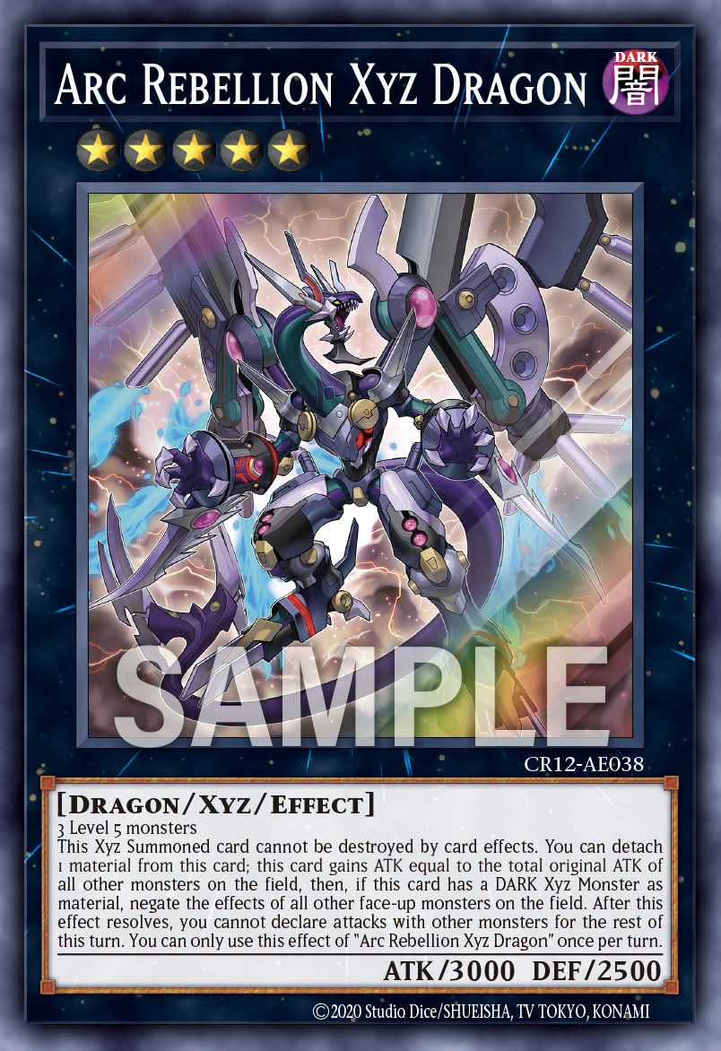 CR12-AE038 Arc Rebellion Xyz Dragon [SR]