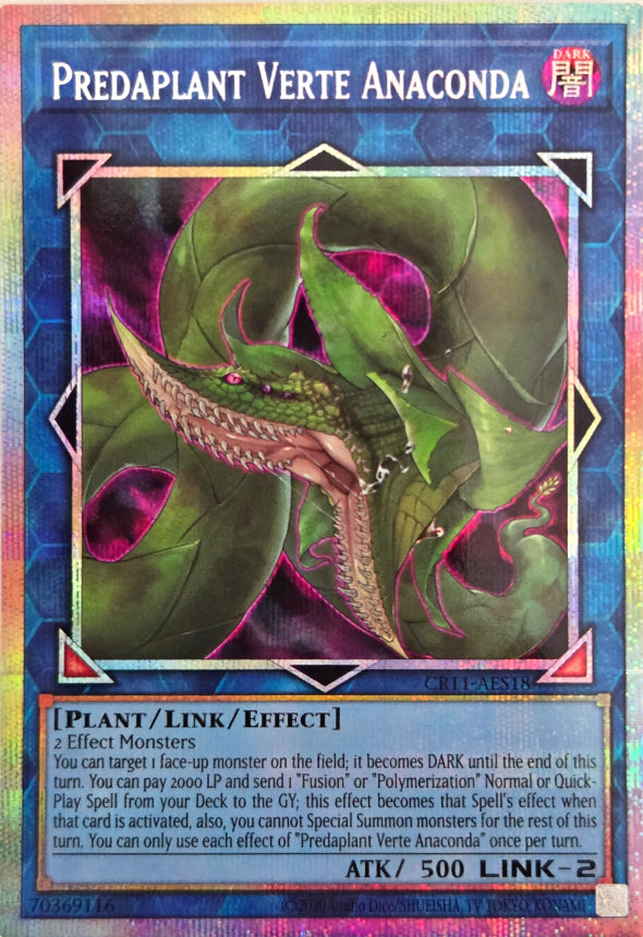 CR11-AES18 Predaplant Verte Anaconda [PSR]