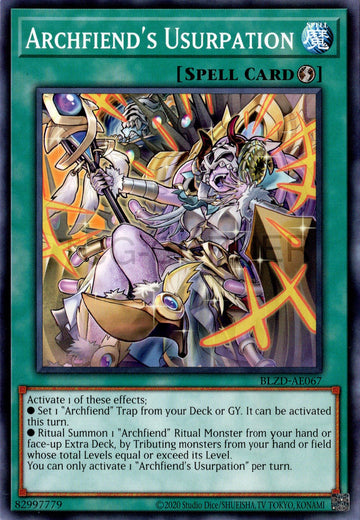 BLZD-AE067 Archfiend's Usurpation [C]