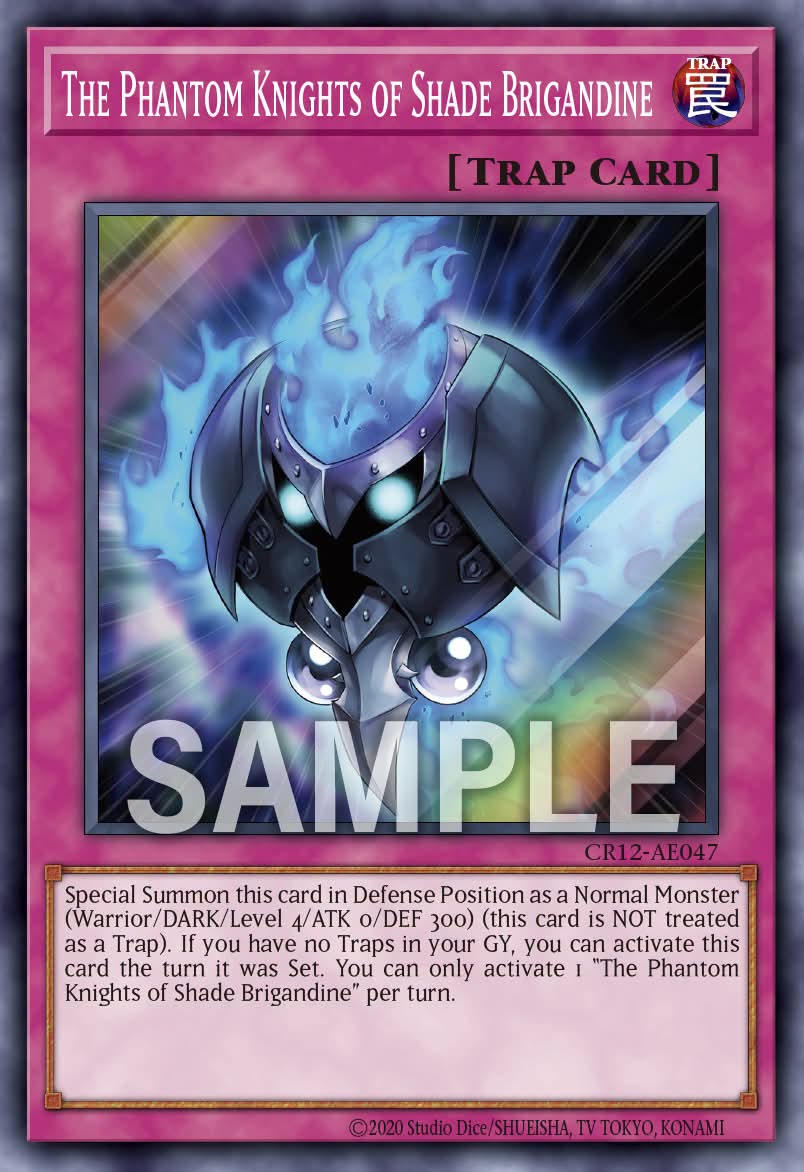 CR12-AE047 The Phantom Knights of Shade Brigandine [SR]