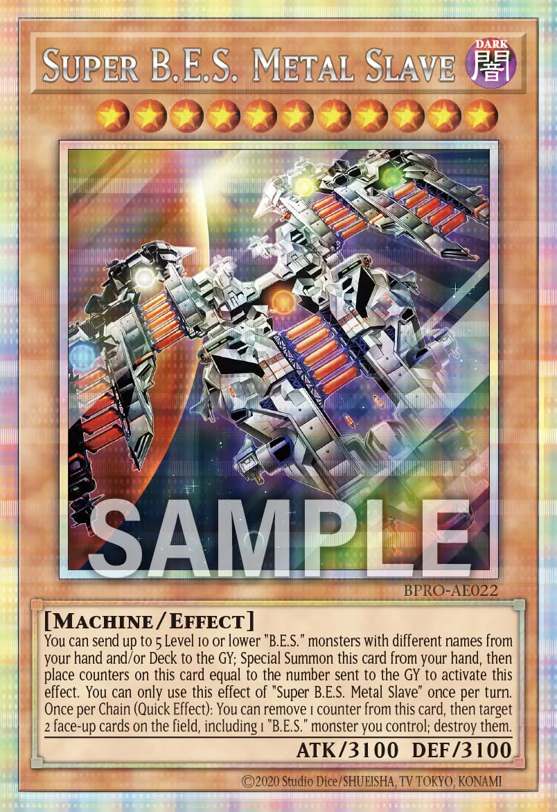 BPRO-AE022 Super B.E.S. Metal Slave [SR]