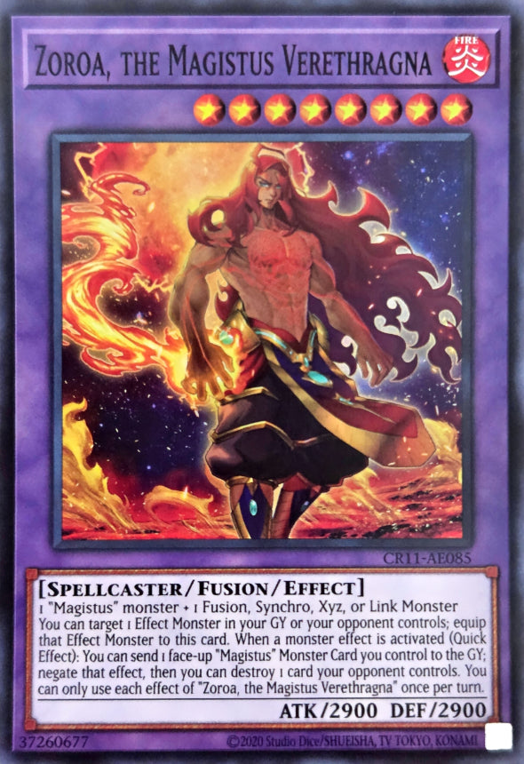 CR11-AE085 Zoroa, the Magistus Verethragna [SR]