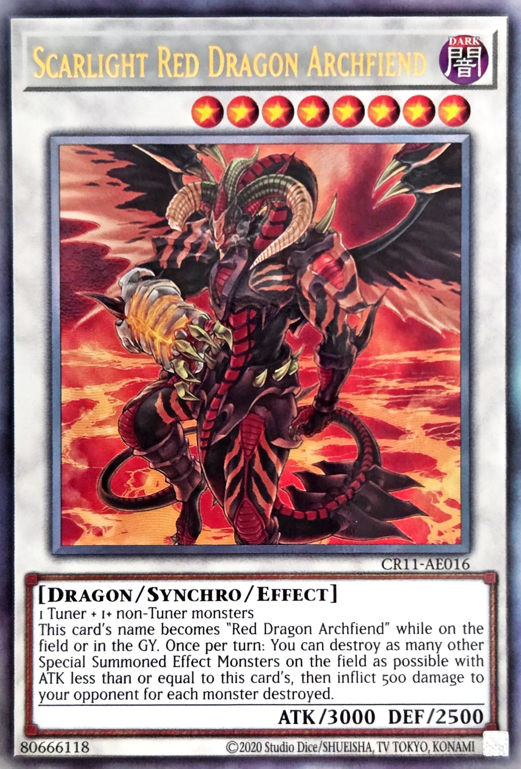 CR11-AE016 Scarlight Red Dragon Archfiend [UL]