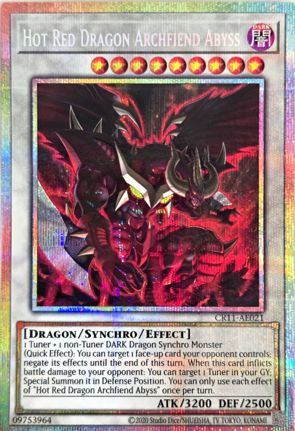 CR11-AE021 Hot Red Dragon Archfiend Abyss [PSR]