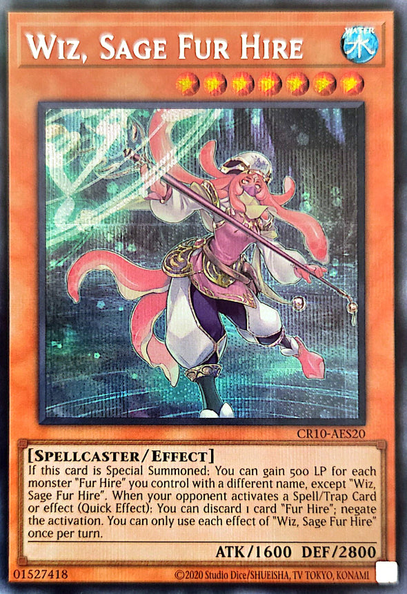 CR10-AES20 Wiz, Sage Fur Hire [SCR]