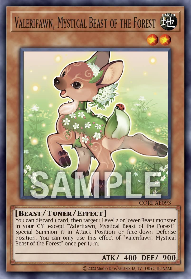 CORI-AE093 Valerifawn, Mystical Beast of the Forest [C]