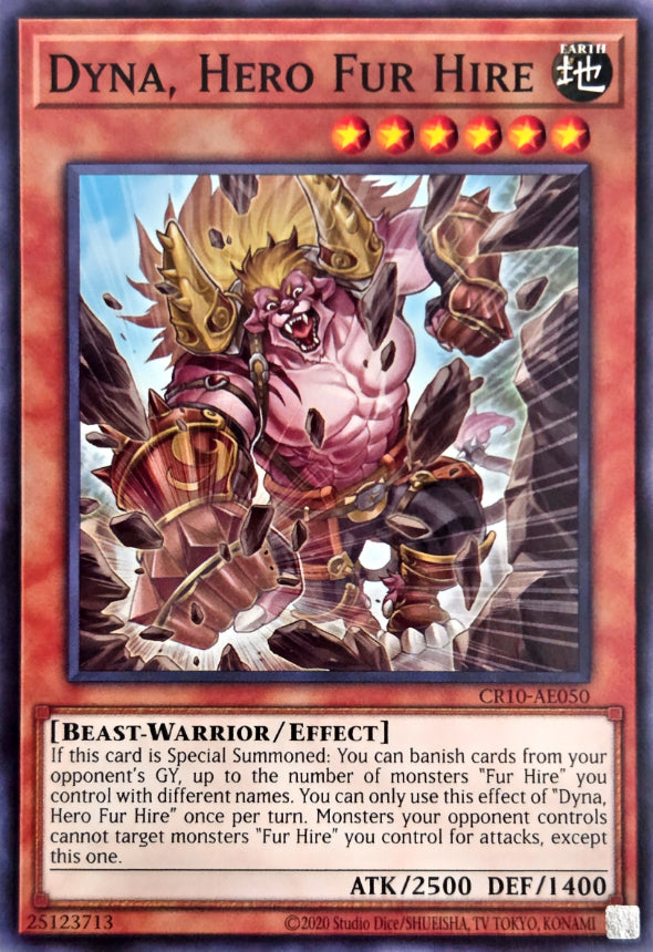 CR10-AE050 Dyna, Hero Fur Hire [C]