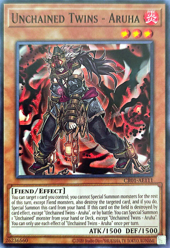 CR01-AE111 Unchained Twins - Aruha [C]