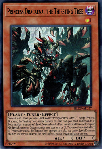 BLZD-AE027 Princess Dracaena, the Thirsting Tree [UR]