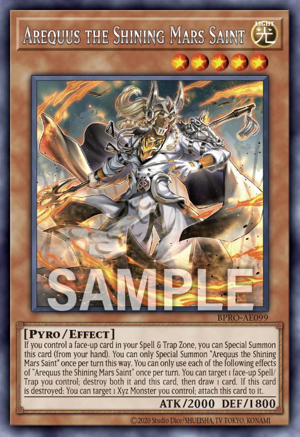 BPRO-AE099 Arequus the Shining Mars Saint [R]